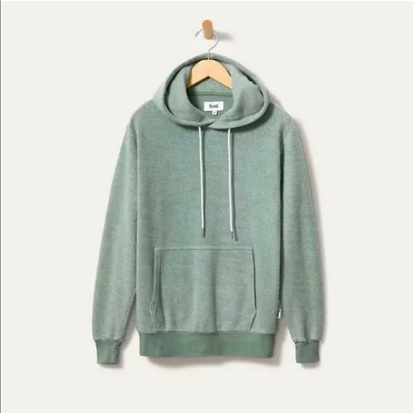 moss green sweatshirt